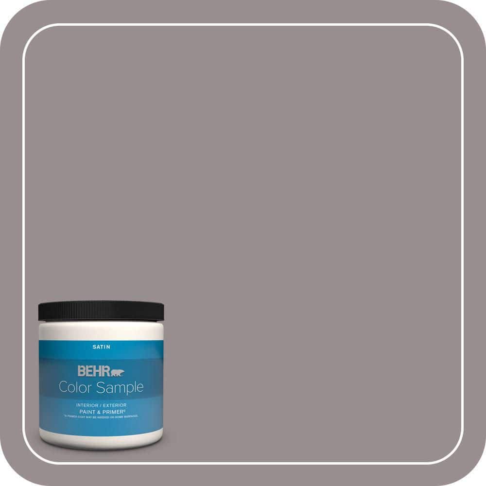 8 oz. #QE-60 Heather Moor Satin Enamel Interior/Exterior Paint & Primer Color Sample price history on PriceWatchPro