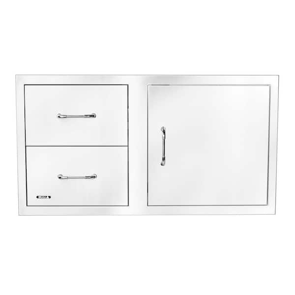 Bull Outdoor Products Bull 38 in. 2-Door and Drawer Combo Unit