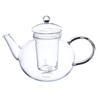 Monaco 42 oz. Loose Leaf Glass Teapot