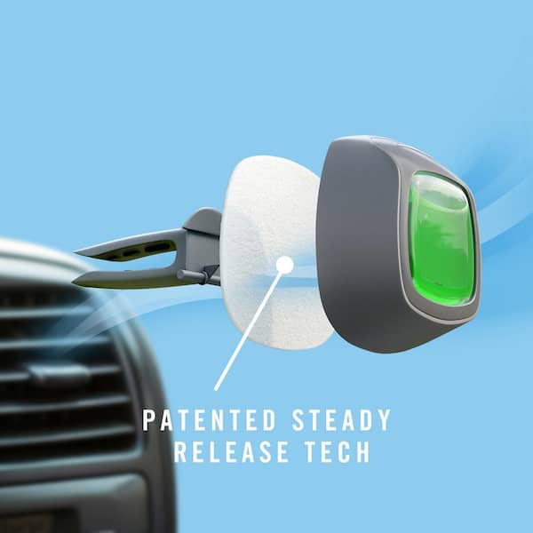 0.06 oz. Linen and Sky Scent Car Vent Clip Air Freshener (2-Pack)