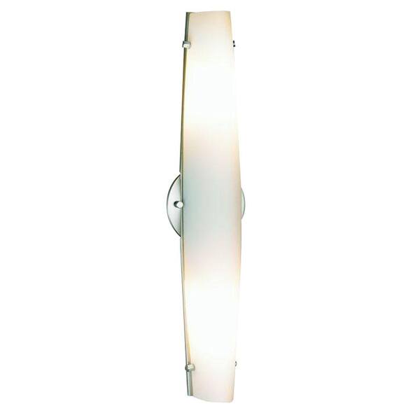 Eurofase Absolve Collection 2-Light Brushed Nickel Wall Sconce