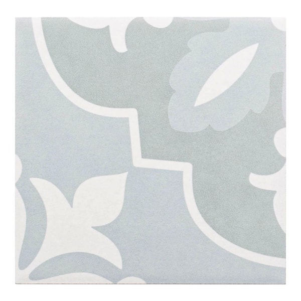 Occitan Umbria Square 6 in. x 6 in. Matte Porcelain Wall Tile Sample