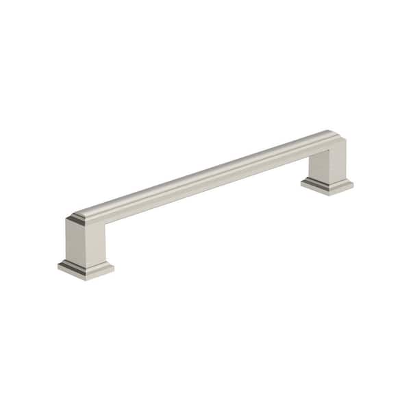 Appoint 6-5/16 in. (160mm) Traditional Satin Nickel Bar Cabinet Pull