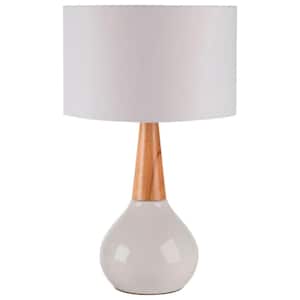 Adesso Rhythm 19.5 in. Walnut Table Lamp 3202-15 - The Home Depot