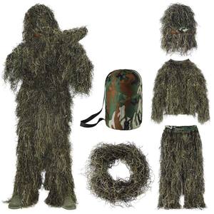 COMBINAISON DE CHASSE Ghillie camouflage adulte 3D herbe flétrie tactique sniper set kits EUR 69,60 - FR COMBINAISON DE CHASSE Ghillie camouflage adulte 3D herbe flétrie tactique sniper set kits EUR 69,60 - FR