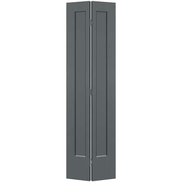 Masonite 24 in. x 80 in. 1-Panel Lincoln Park Hollow Core Cordite Molded Composite Bi-Fold Door