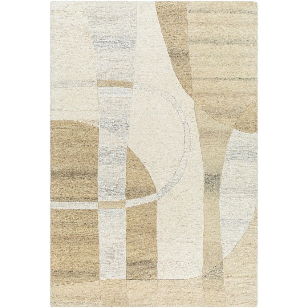 Brook Orange/Brown Modern 9 ft. x 12 ft. Indoor Area Rug price history on PriceWatchPro