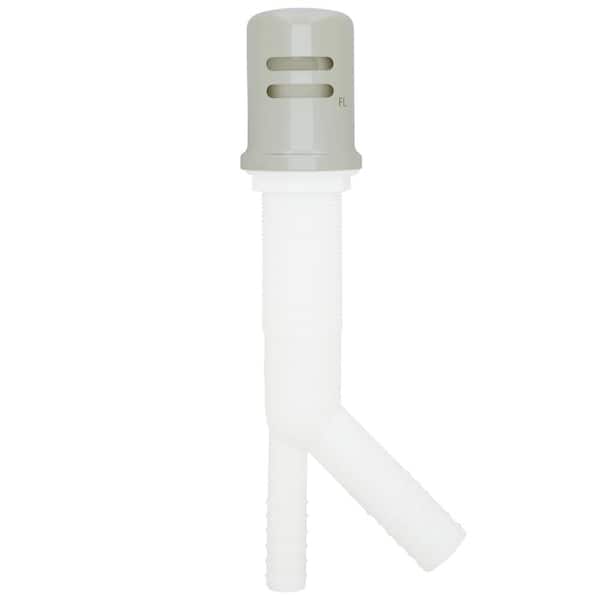 Westbrass 1-3/4 in. Air Gap Kit with Skirted Brass Cap in Polished Nickel