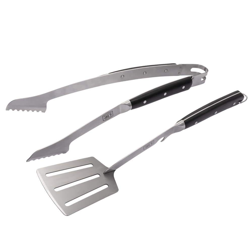 OKLAHOMA JOE'S Blacksmith Stainless Steel 2-Piece Grilling Set