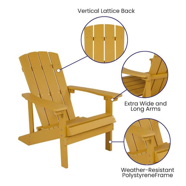 Wood Outdoor Dining Chair, Extra Wide Outdoor Dining Chairs
