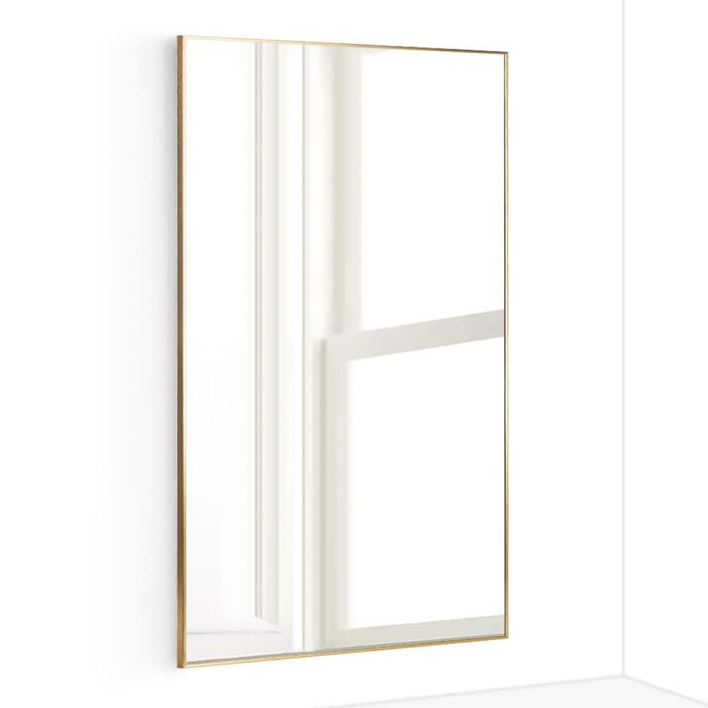 Elevens 65 in. x 30 in. Wide Modern Rectangle Metal Framed Full Length