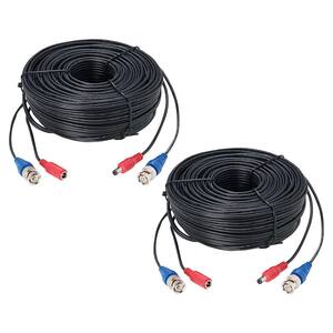 100 ft. Premium 4K RG59/Power Accessory Cable (2-Pack)