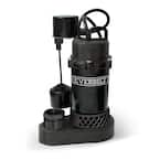 1/2 HP Aluminum Sump Pump Vertical Switch