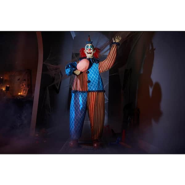 Home Accents Holiday 83 in. Life Size Animatronic Vintage Clown
