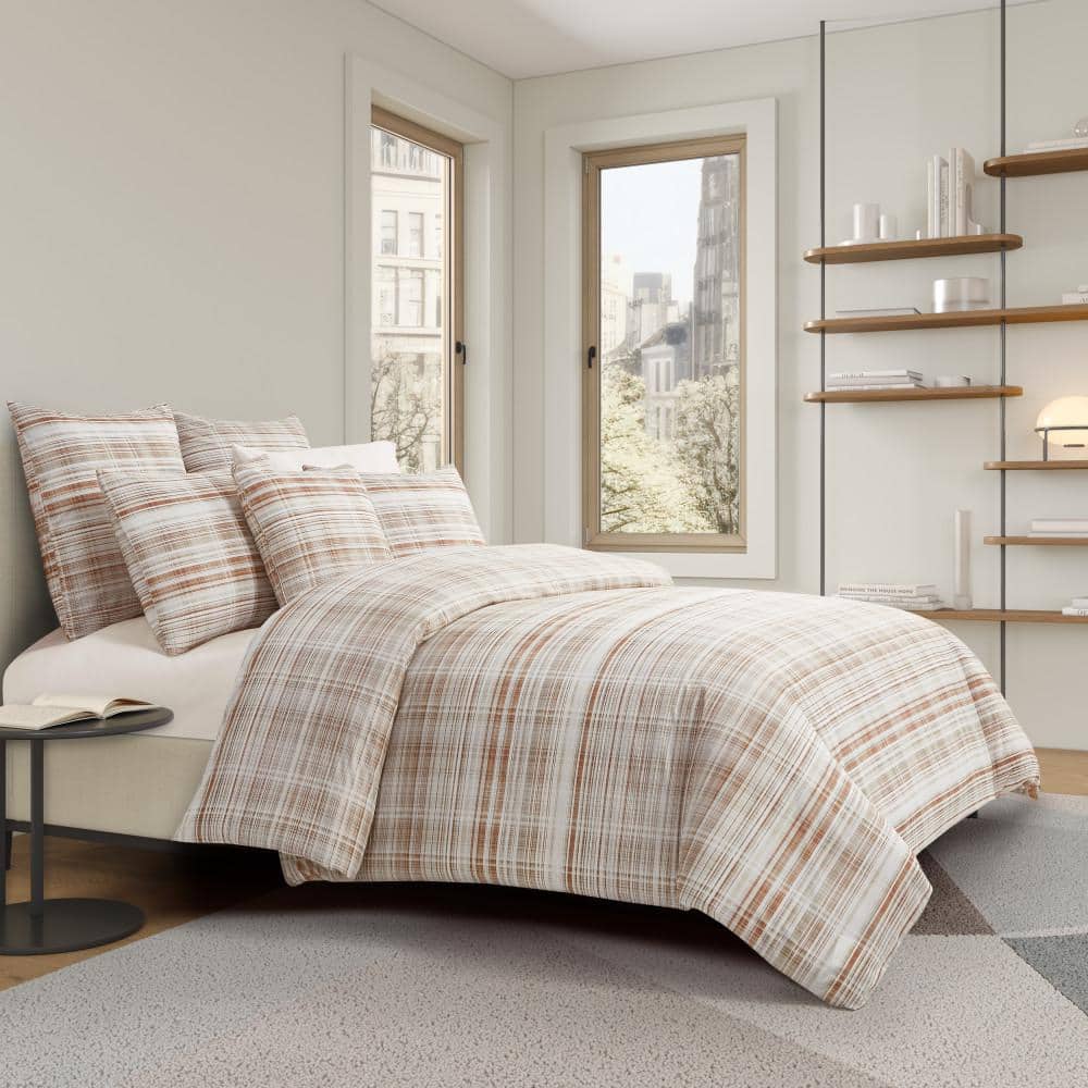 Peyton Cotton Full/Queen Duvet Cover 3Pc. Set