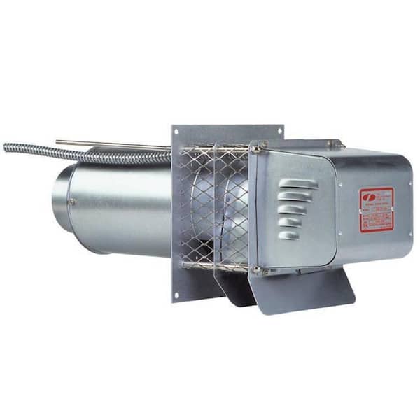 FIELD CONTROLS Power Vent 5 in. Galvanized Outside Mount
