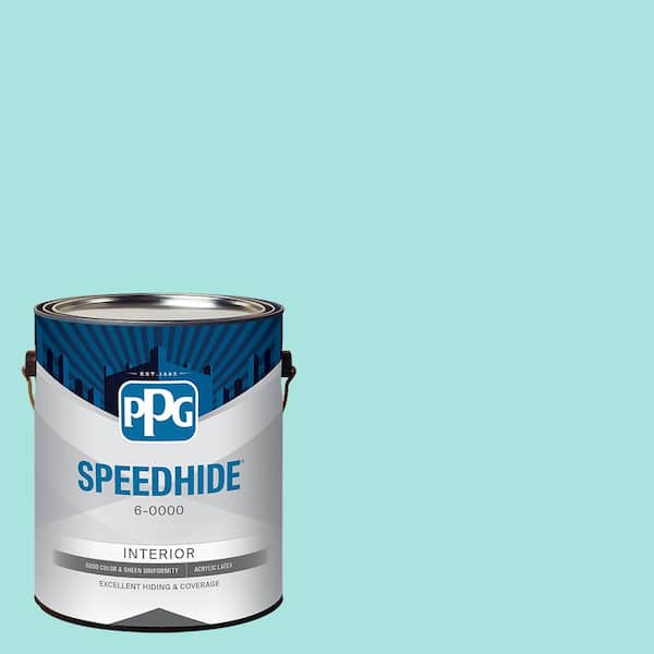 SPEEDHIDE 1 gal. PPG1232-3 Silent Ripple Eggshell Interior Paint