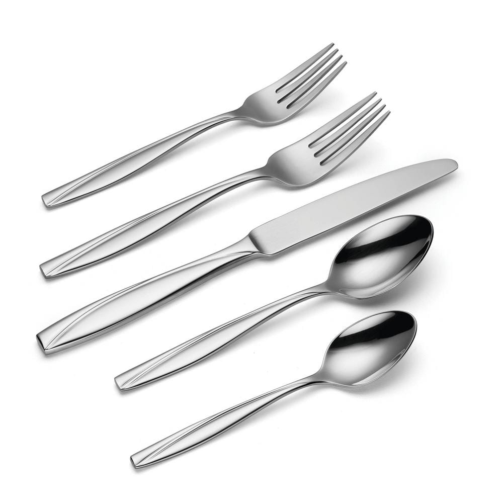 Camlynn Mirror Stainless Steel 20-Piece Flatware Set, Service for 4