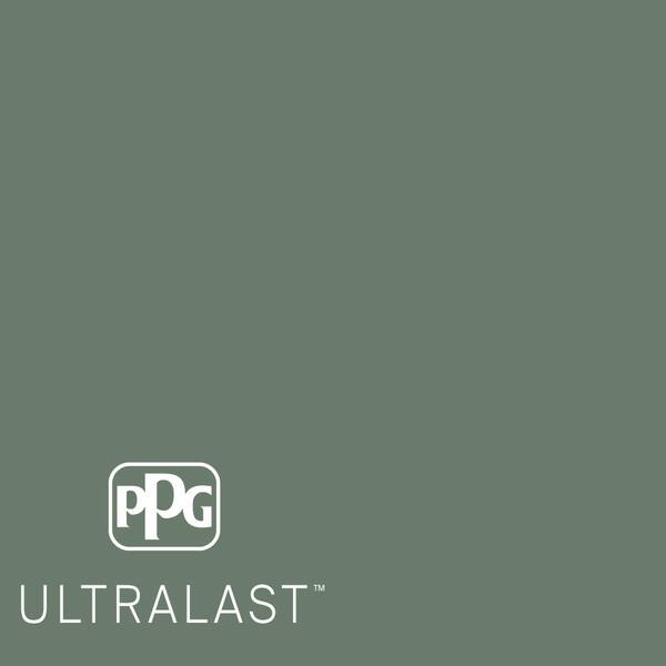 PPG UltraLast 1 qt. #PPG1134-6 English Ivy Matte Interior Paint and Primer