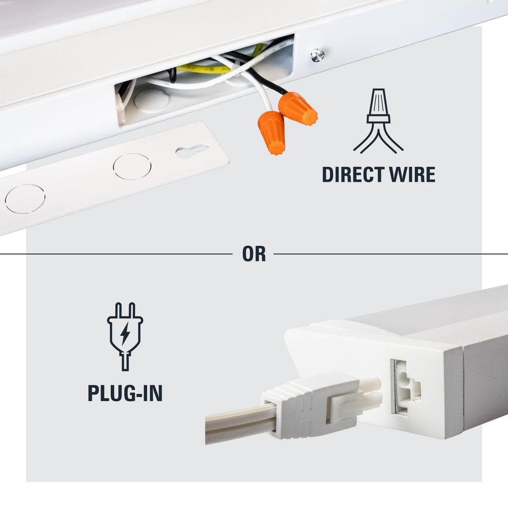 18-inch White Aluminum LED WiFi Under Cabinet Light