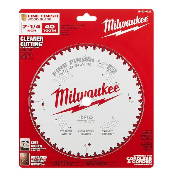 Milwaukee - M18 FUEL 18V Lithium-Ion Brushless Cordless 7-1/4 in. Dual Bevel Sliding Compound Miter Saw Kit with Extra Blade