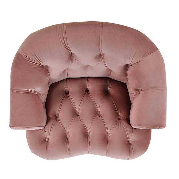 Jennifer Taylor La Rosa Victorian Tufted Upholstered Accent Arm