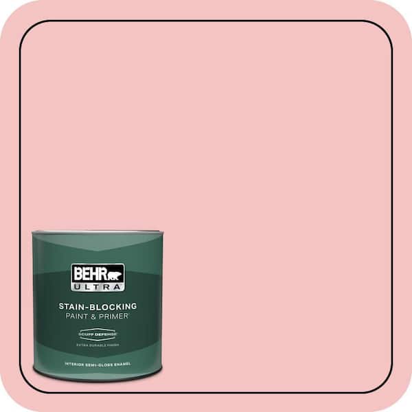 BEHR ULTRA 1 qt. #140C-2 My Fair Lady Extra Durable Semi-Gloss Enamel Interior Paint & Primer