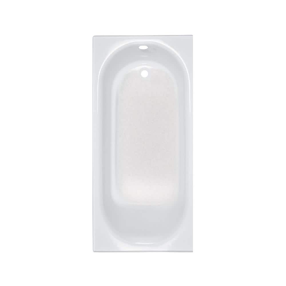 Princeton 61'' White Cast Iron Alcove Bathtub