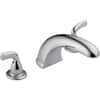 Delta Foundations 2-Handle Deck-Mount Roman Tub Faucet Trim Kit Only in ...