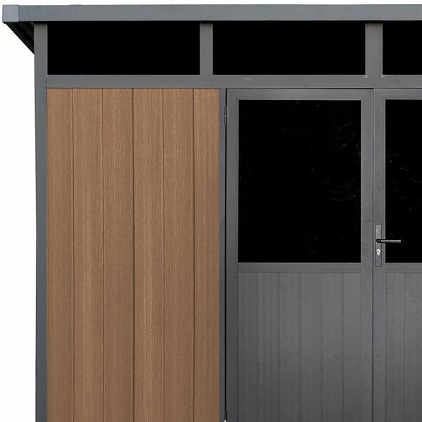 Leisure Season 11 ft. x 7 ft. Wood Plastic Composite Heavy-Duty