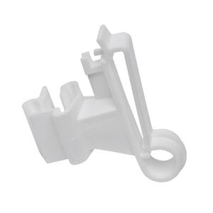 White T-Post Poly Tape Insulator (25-Per Bag)