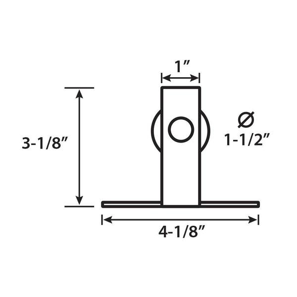 6 ft. Black Solid Steel Mini Sliding Rolling Barn Door Hardware Kit for Double Furniture Wood Doors 6 ft. Black Solid Steel Mini Sliding Rolling Barn Door Hardware Kit for Double Furniture Wood Doors