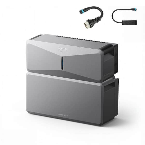 Anker SOLIX E10 Starter Kit Whole-Home Backup System 7680-Watts