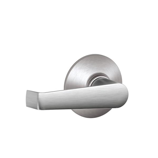 Schlage Elan Satin Chrome Passage Light Commercial Hall/Closet Door Handle  F10 ELA 626 - The Home Depot