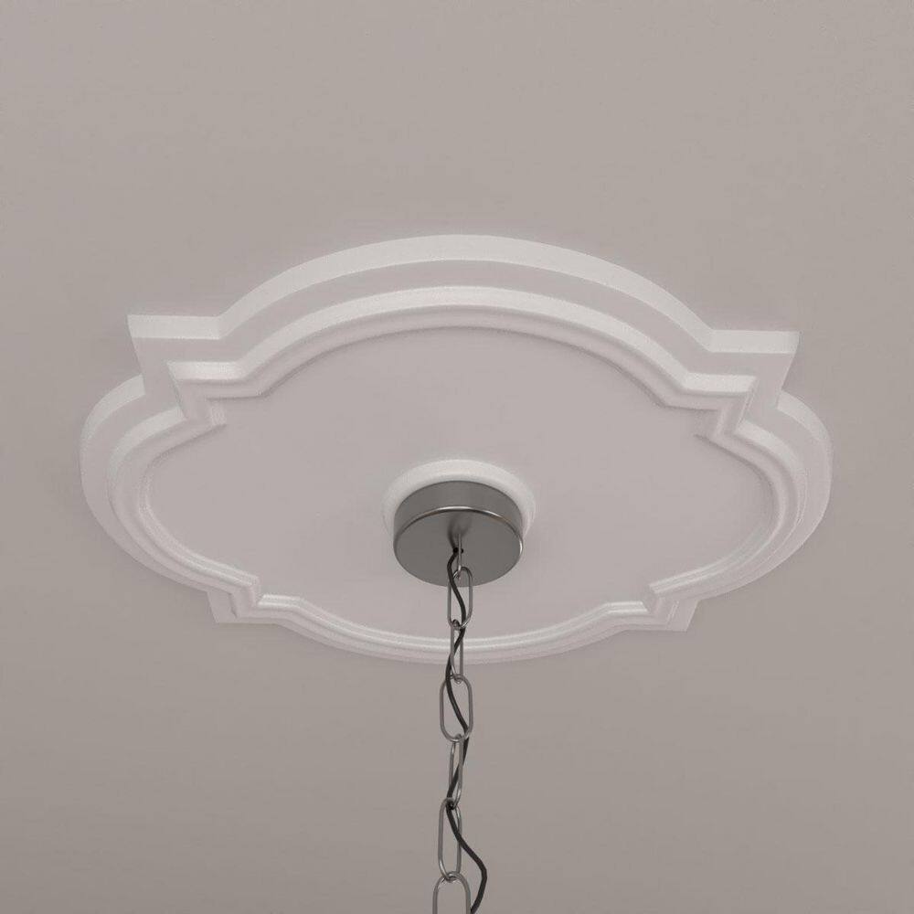 Primed Polyurethane Waltz Ceiling Medallion