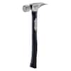 Stiletto 14 oz. Titanium Milled Face Hammer with 16 in. Curved Poly