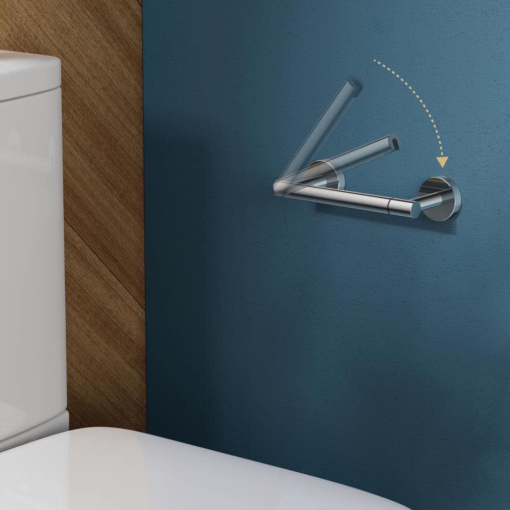 Chrome Stainless Steel Wall Mounted Toilet Paper Holder