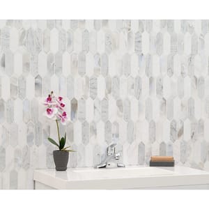 Cienega Springs 10 in. x 14 in. Stone and Glass Mesh-Mounted Mosaic Wall Tile (14.4 sq. ft./Case)