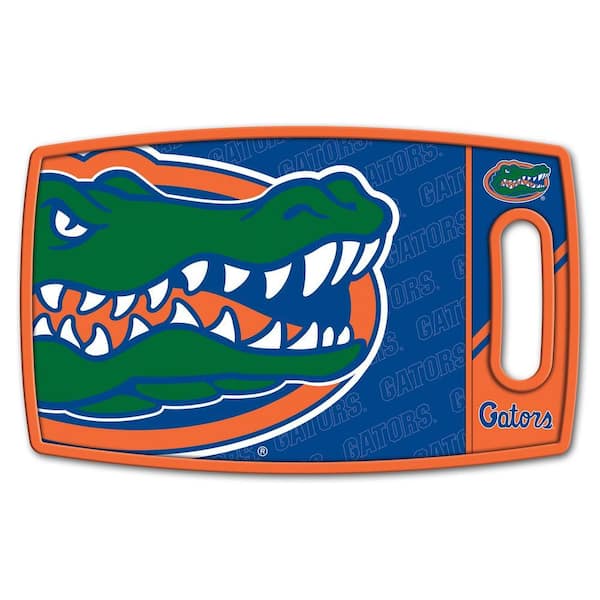NCAA Florida Gators Logo Series Cutting Board 9in x 0.5in- Rectangle- Manufactured Wood and polypropylene