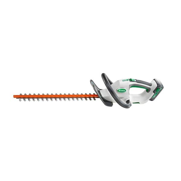 Scotts SYNC 18 in. 20V Lithium-Ion Cordless Hedge Trimmer - 2.0 Ah Battery and Charger Included