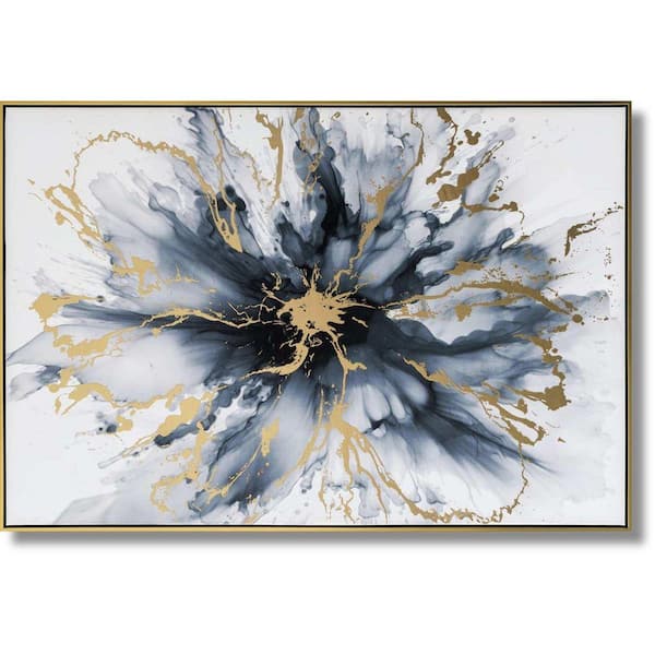 Classy Art 1 Piece Framed Graphic Print Abstract Art Print 32.5 in. x ...