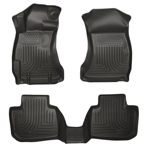 Husky Liners Front & 2nd Seat Floor Liners Fits 1012 Legacy/Outback 98841