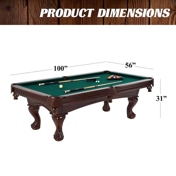 Barrington Premium 100 in. Slate-Tech Billiard Table Set