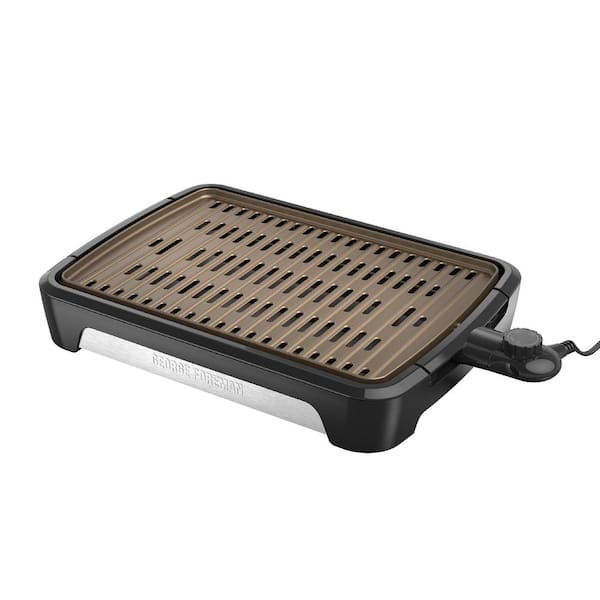 George Foreman 172 sq. in. Black Smokeless Grill GFS0172SB - The Home Depot