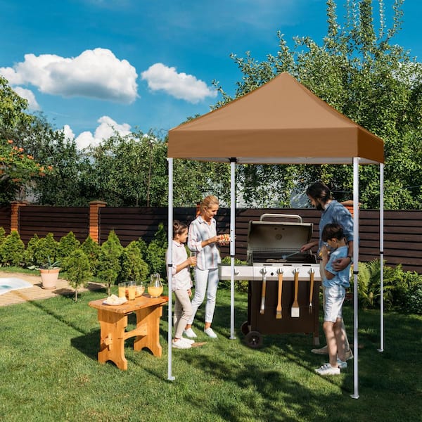 EAGLE PEAK 5 ft. x 5 ft. Pop Up Canopy Tent Instant Outdoor Canopy