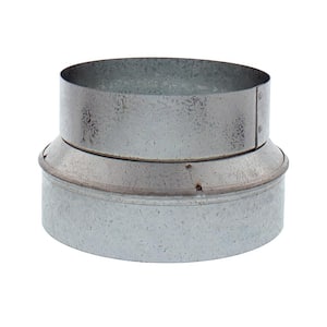 Range Hood Duct 7 in. x 6 in. Round Reducer