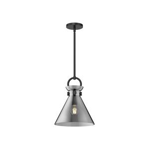 ALORA MOOD Emerson 11 in. 1 Light 60-Watt Aged Gold/Clear Pendant Light ...