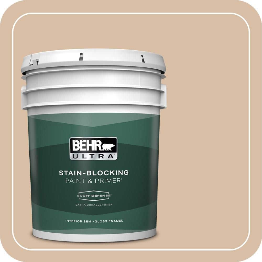 5 gal. #PPH-15 Nut Flavor Extra Durable Semi-Gloss Enamel Interior Paint & Primer price history on PriceWatchPro