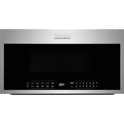 Gallery 30 in. 1.9 cu. ft. Over the Range Microwave with Sensor Cook in Stainless Steel