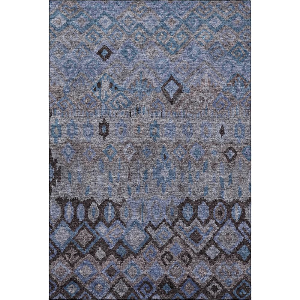 Mayfield Premium Machine Washable Abstract AMF2303 Brown 3 ft. x 5 ft. Area Rug price history on PriceWatchPro